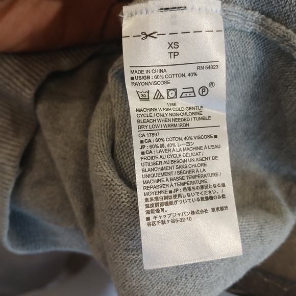 Banana Republic Light Gray Crewneck Sweater - Picture 5 of 8